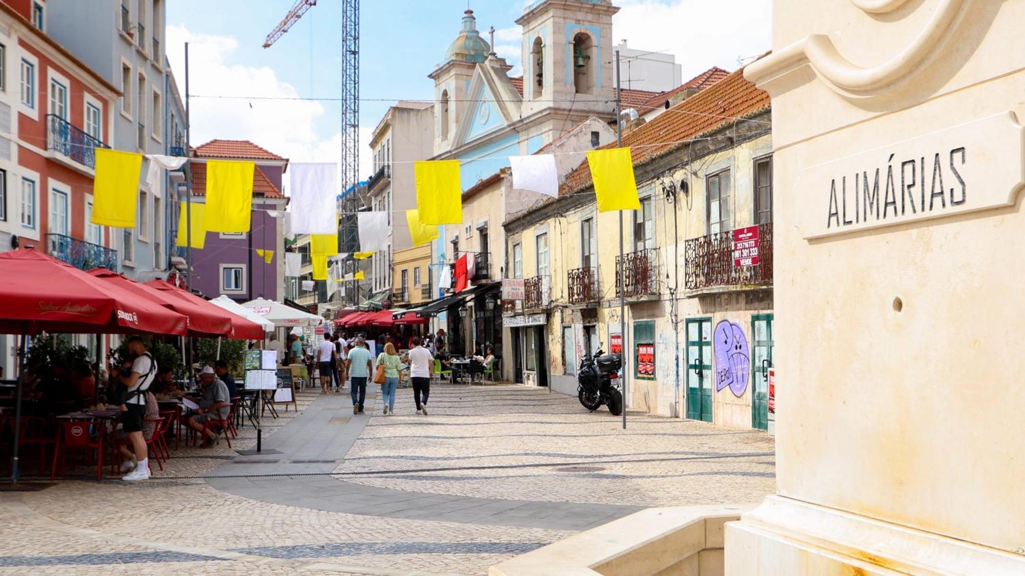 Cacilhas Riverview! Almada Bagian luar foto